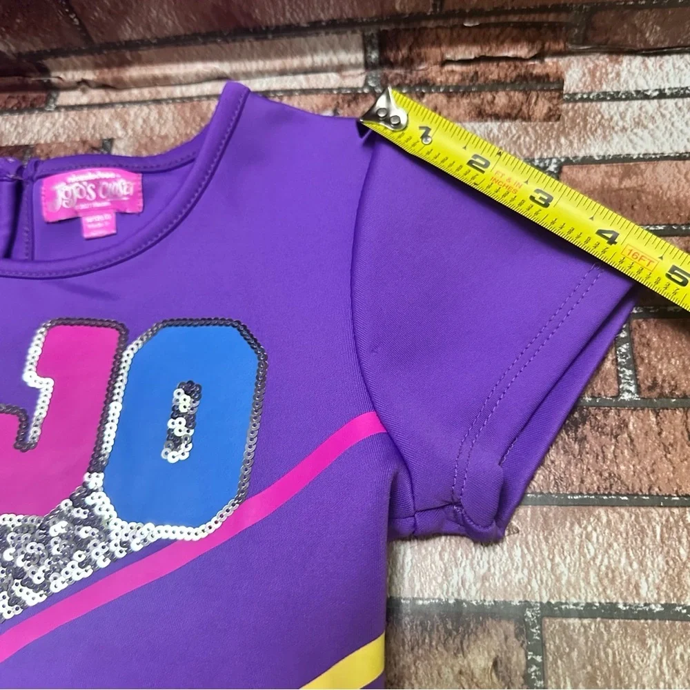 JoJo Siwa Purple and Yellow Kids Costume Dress